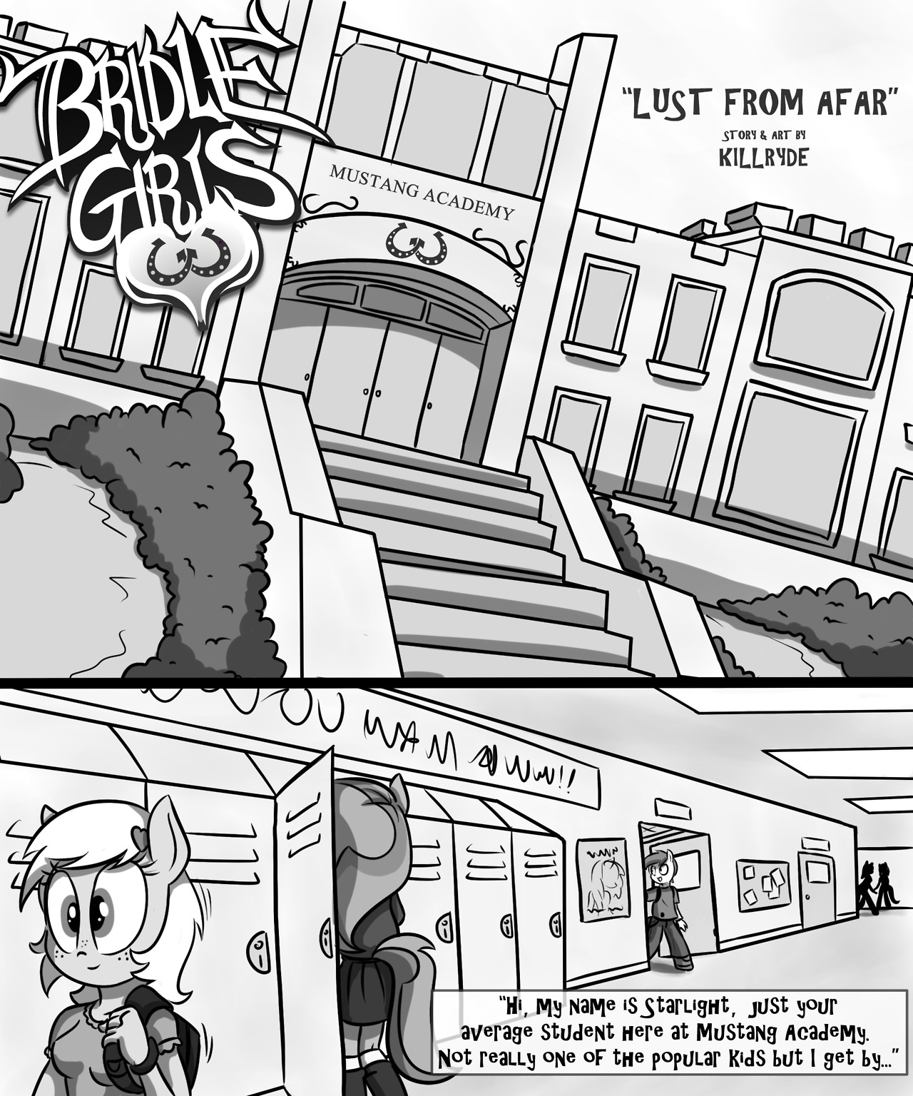 Bridle Girls: Lust from Afar page 4 full