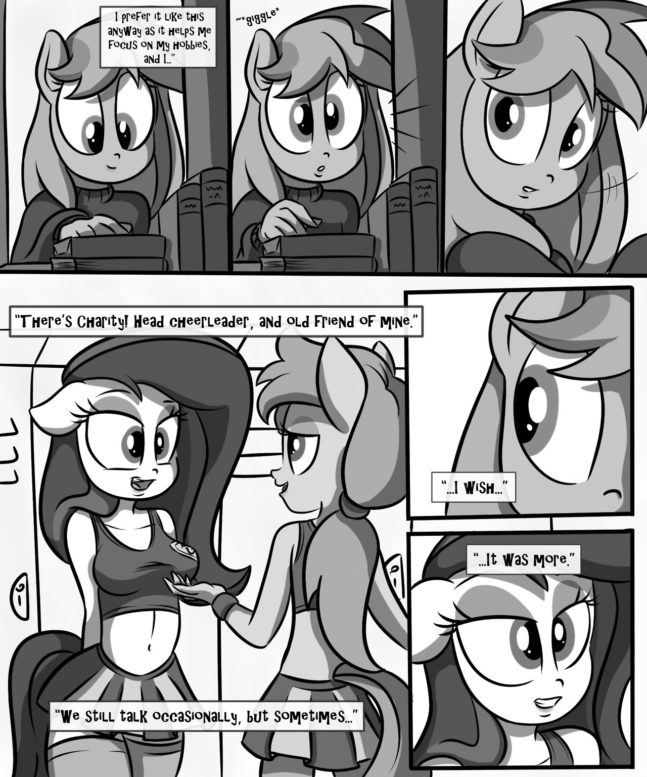 Bridle Girls: Lust from Afar page 5 full