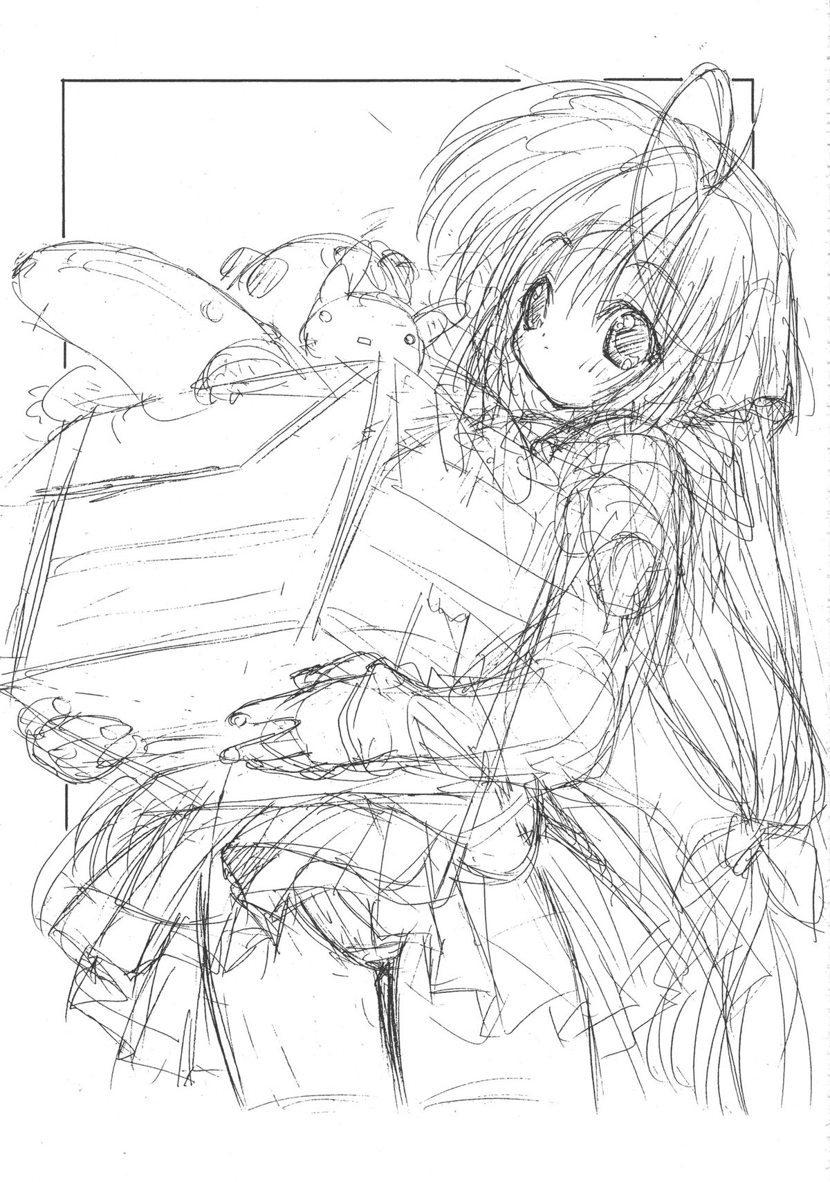 Ramiya Ryou Illustration Gengashuu 4 page 9 full