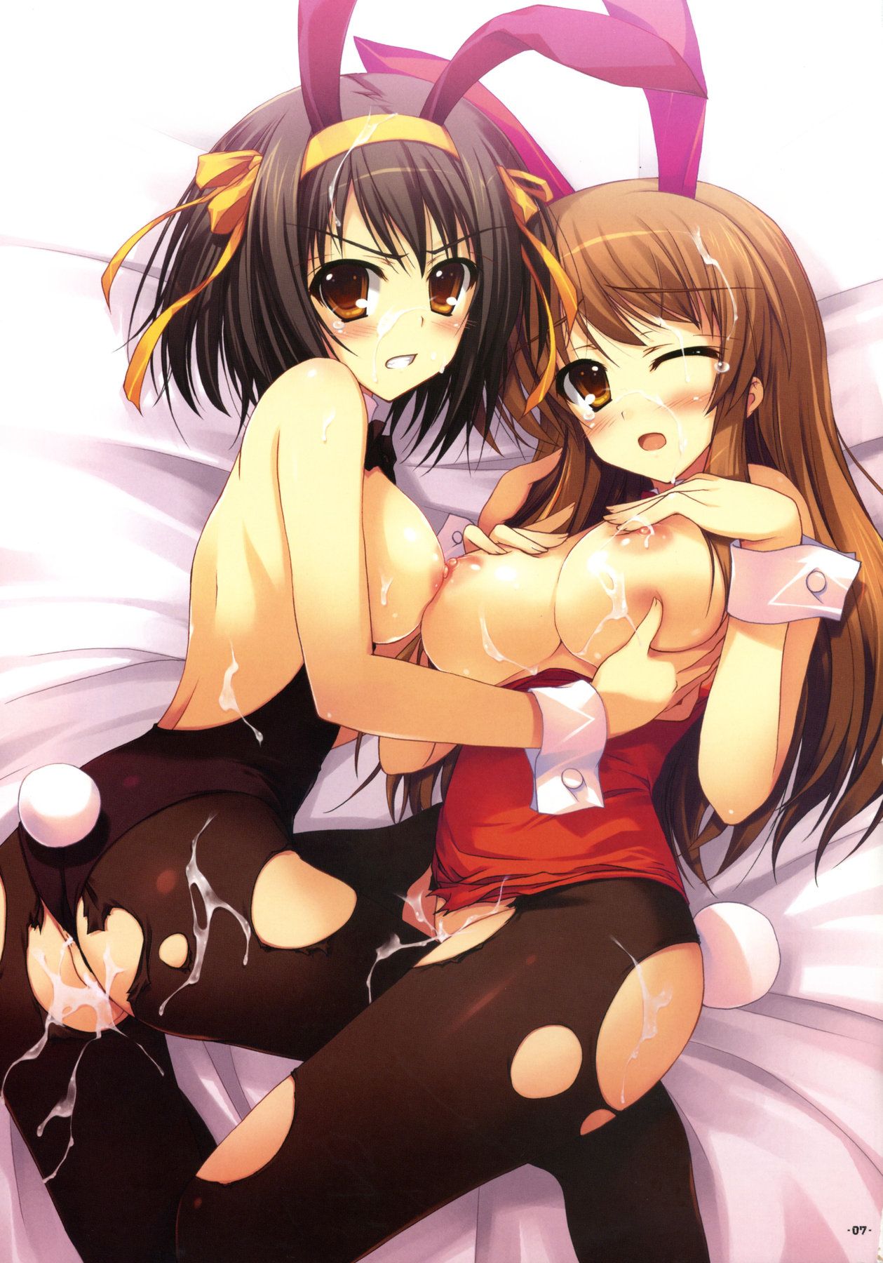 Girls in bunny-costumes page 4 full