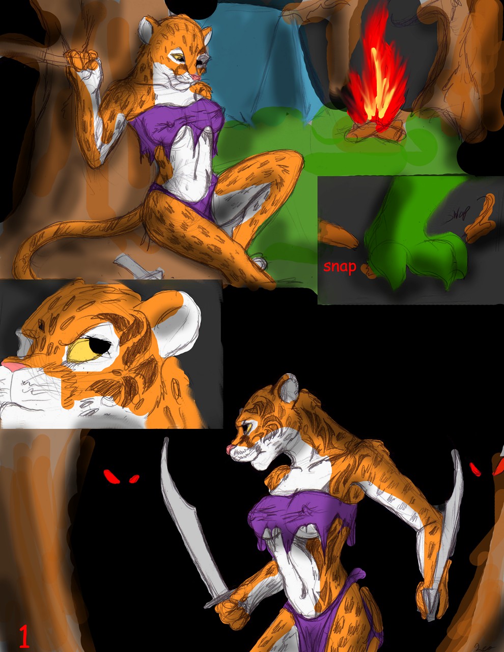 A Warrior's Rape page 1 full