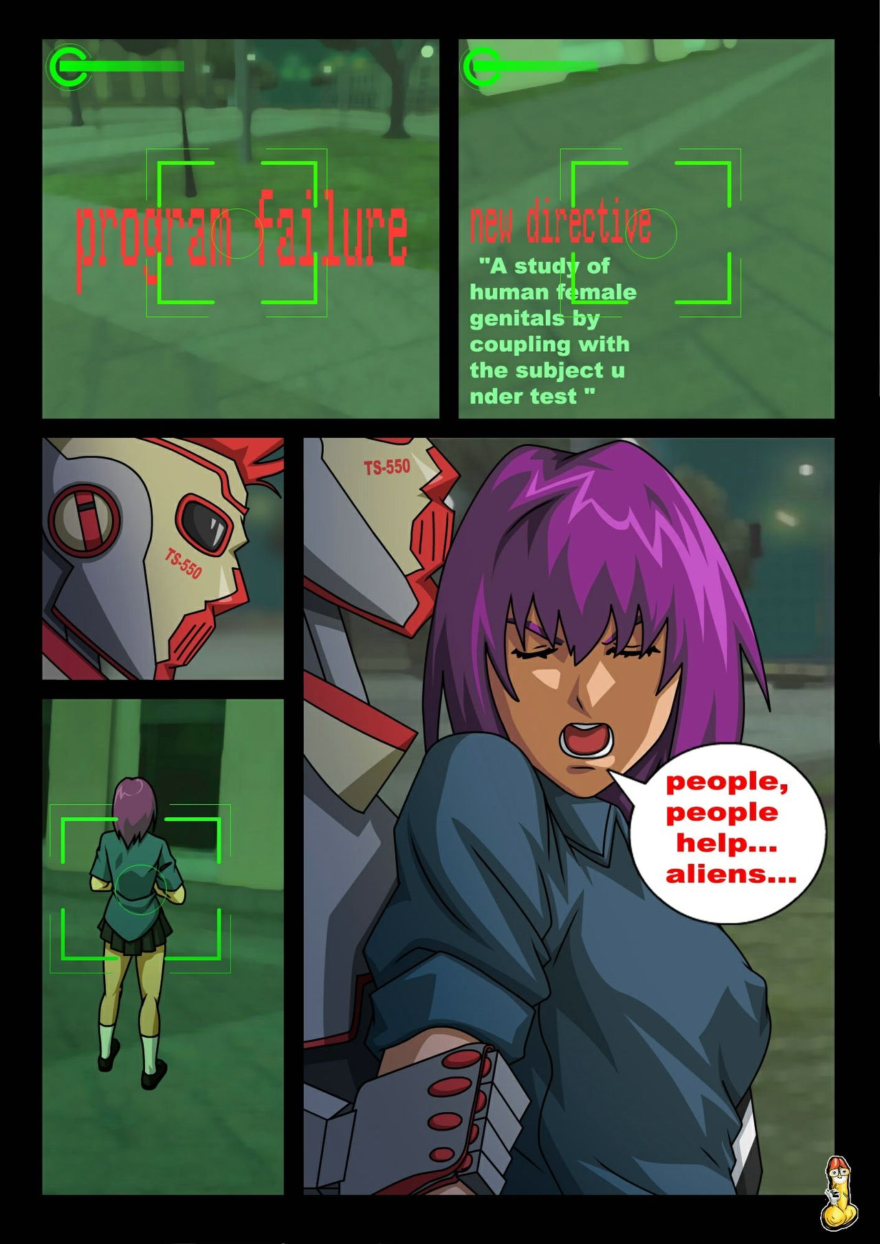 Aliens attack page 1 full