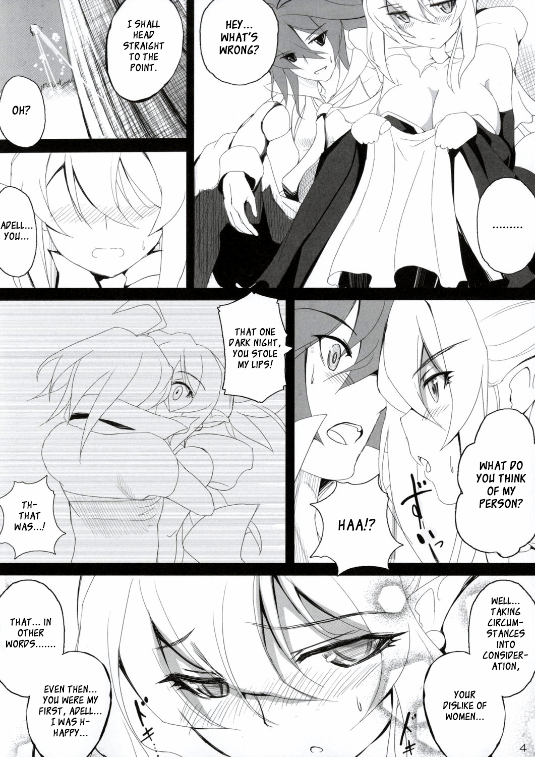Tsun Ero Rosalie ga Sekimen suru hodo Amaama ni Kenagena Gohoushi de Hatsu Ecchi shichau Hon page 3 full