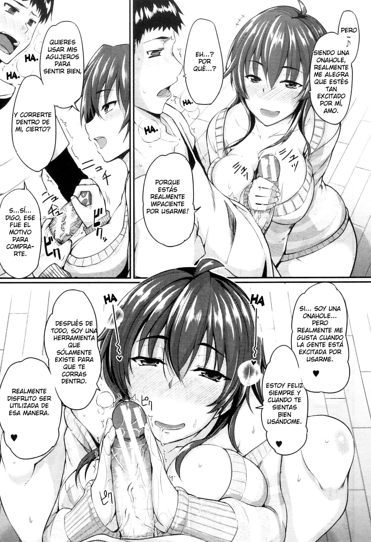 Onaho ni Honoji | Amando a una Onahole page 5 full