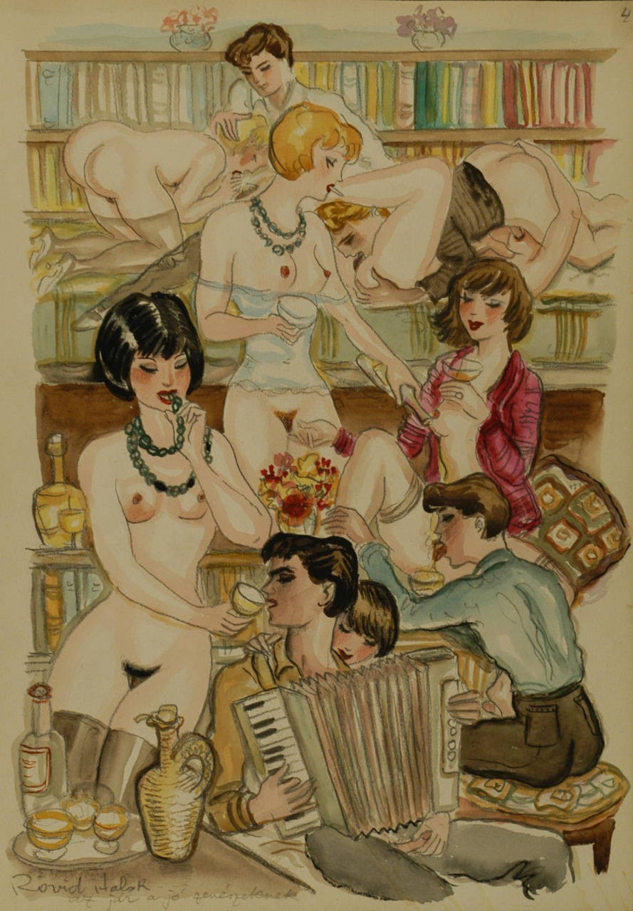 Vintage European Erotica page 1 full