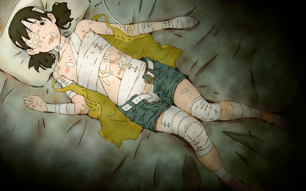 Girl with Bandage page 6 full