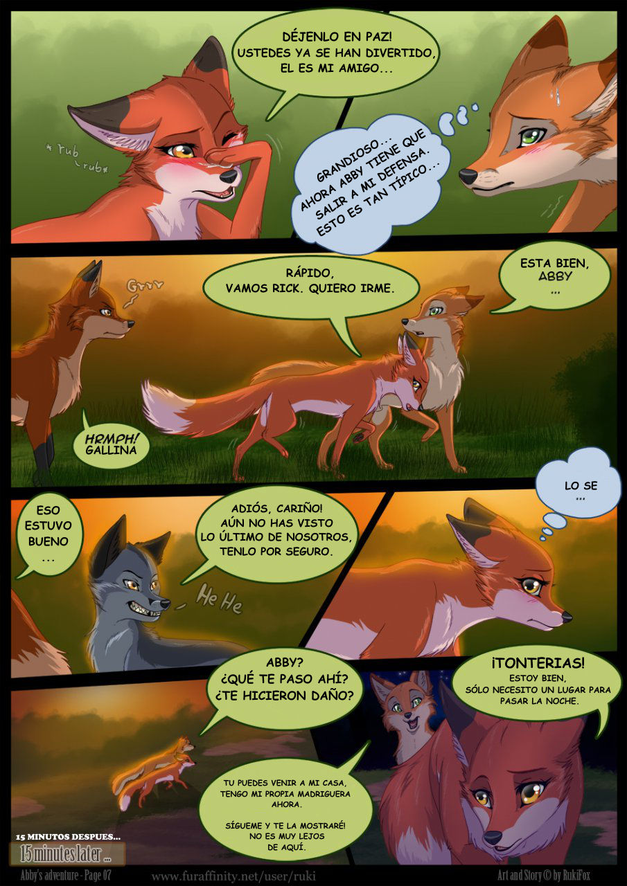 Abby's Adventure  Spanish page 8 full