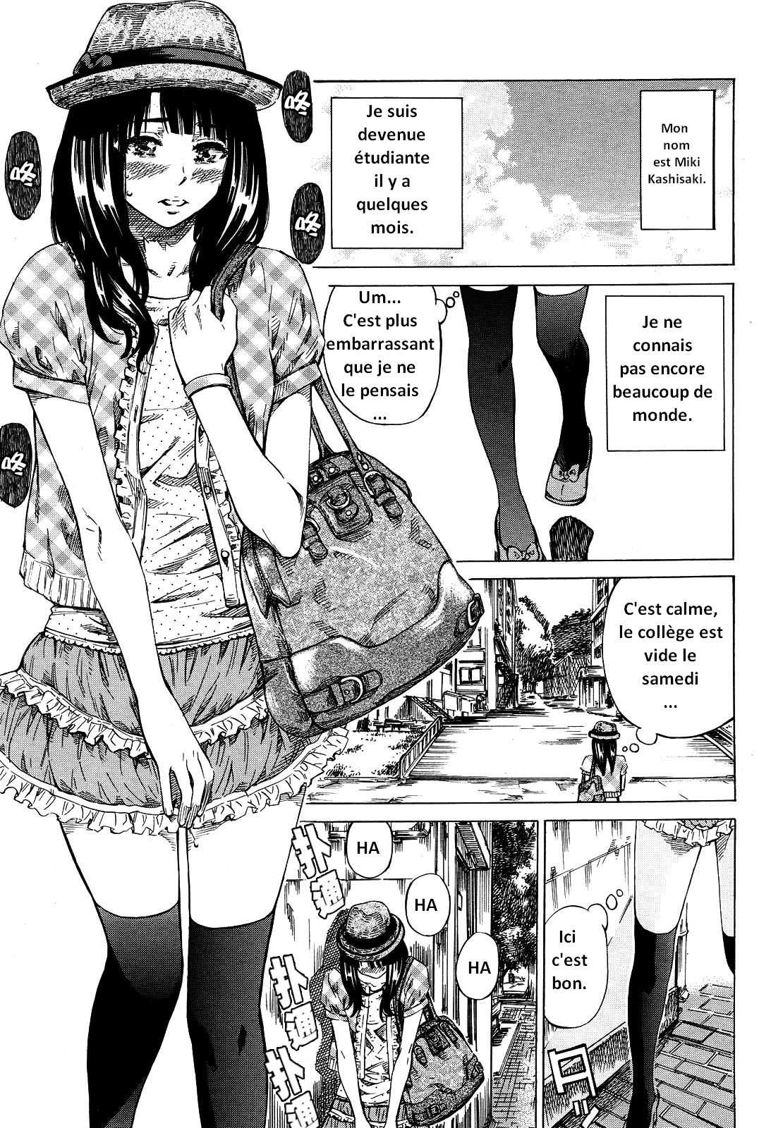 Exhibitionist College Girl Series - Chapter 1 page 1 full