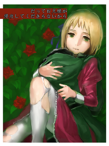 Because your big brother from being invaded you please cover