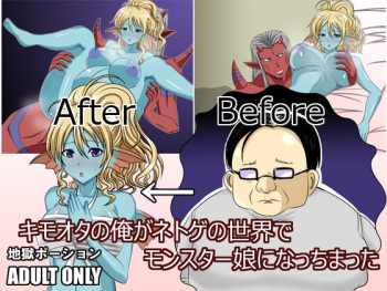 Kimoota no Ore ga Netge no Sekai de Monster Musume ni Nacchimatta cover