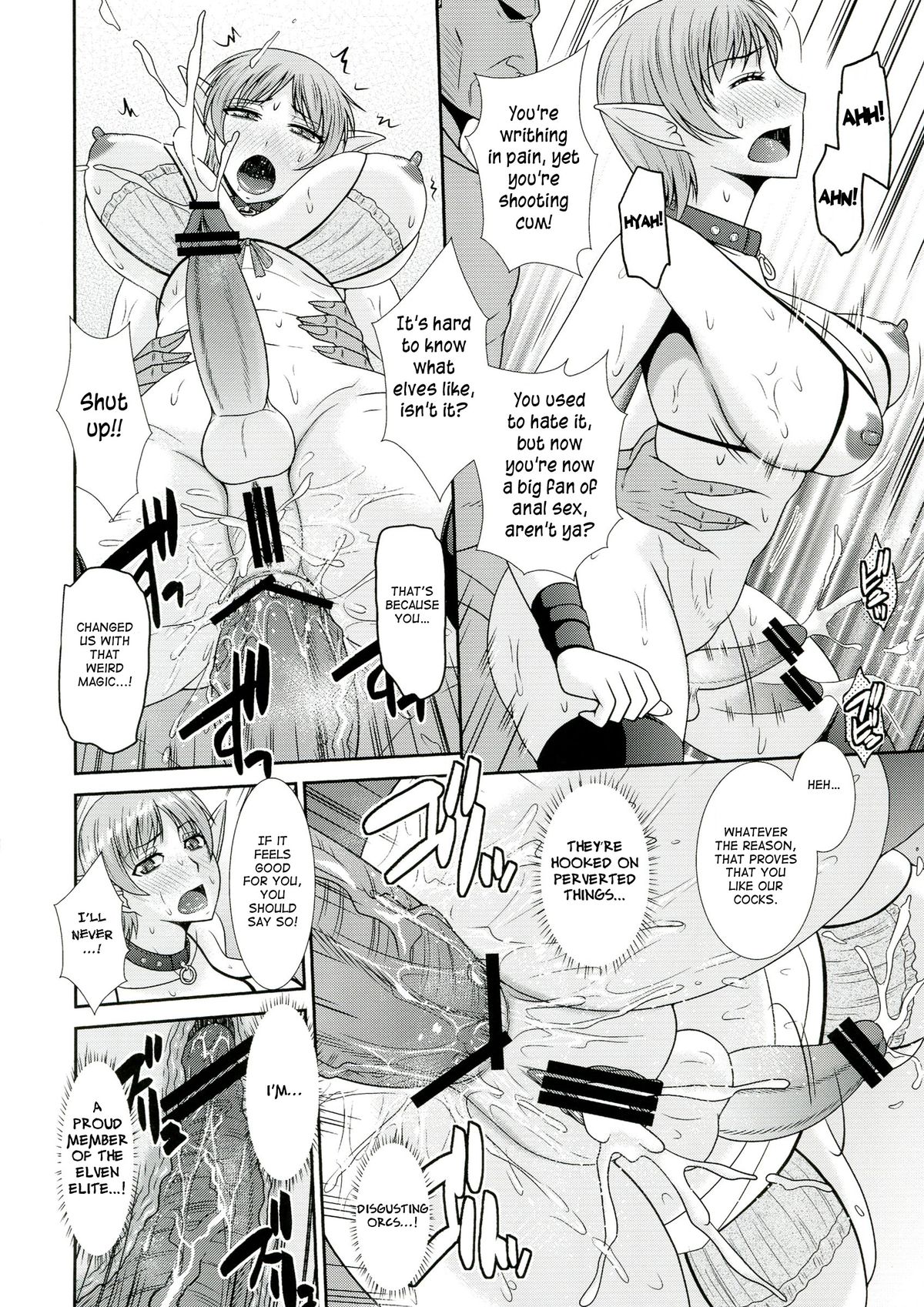Futanari Quest Irina &amp; Aret hen page 10 full