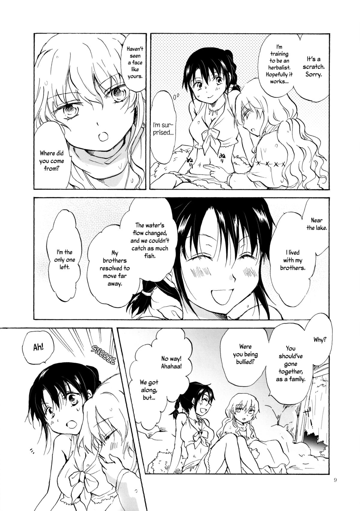 EARTH GIRLS  =TV &amp; Yuri-ism= page 8 full