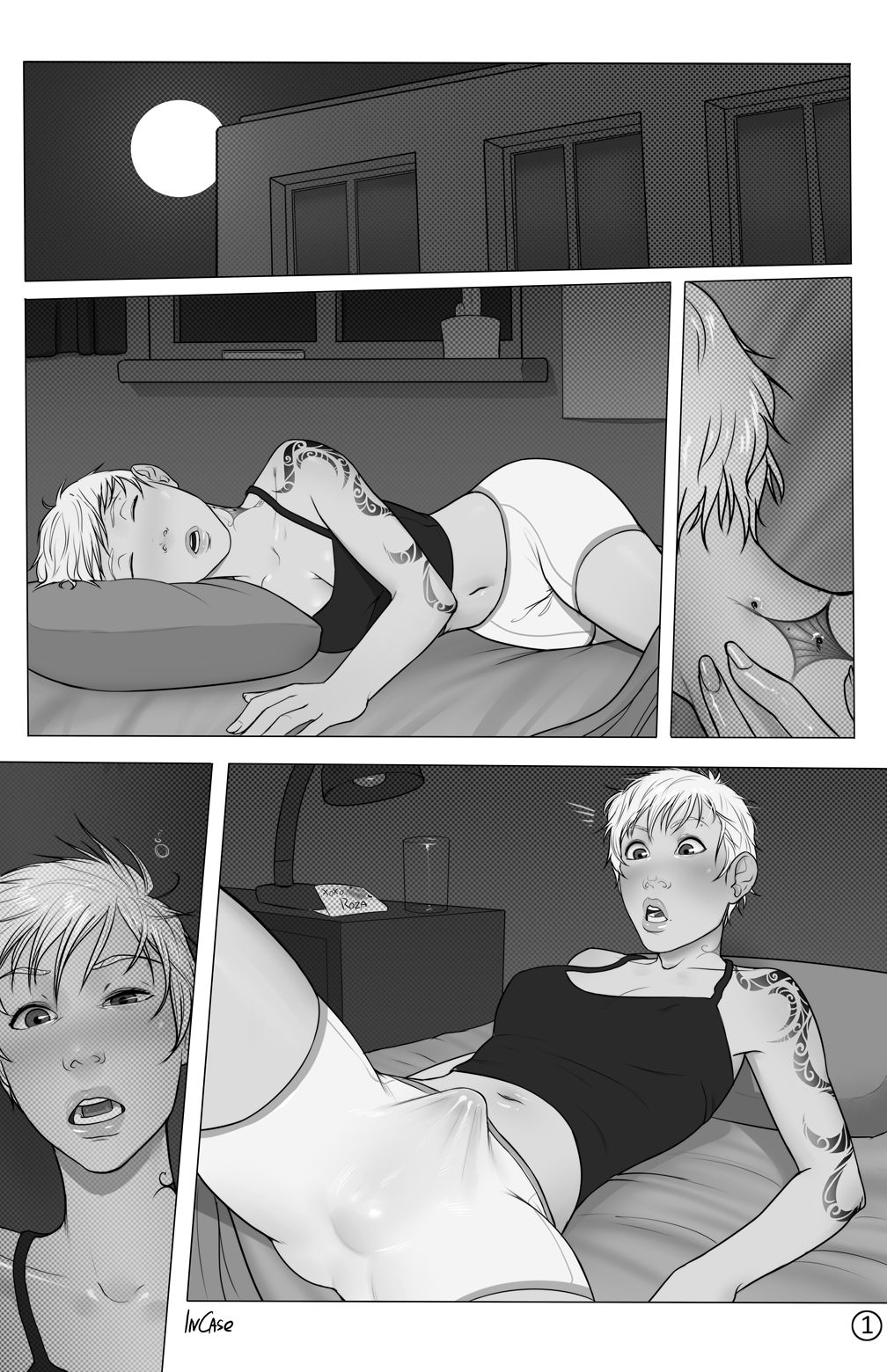 Dickpire Rises page 1 full