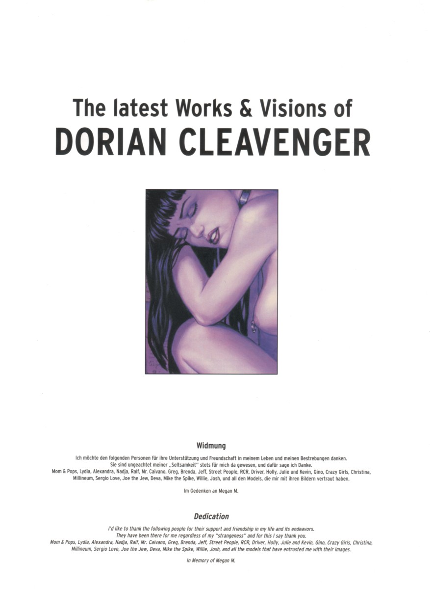 Art Fantastix №15 - The latest Works &amp; Visions of Dorian Cleavenger page 2 full
