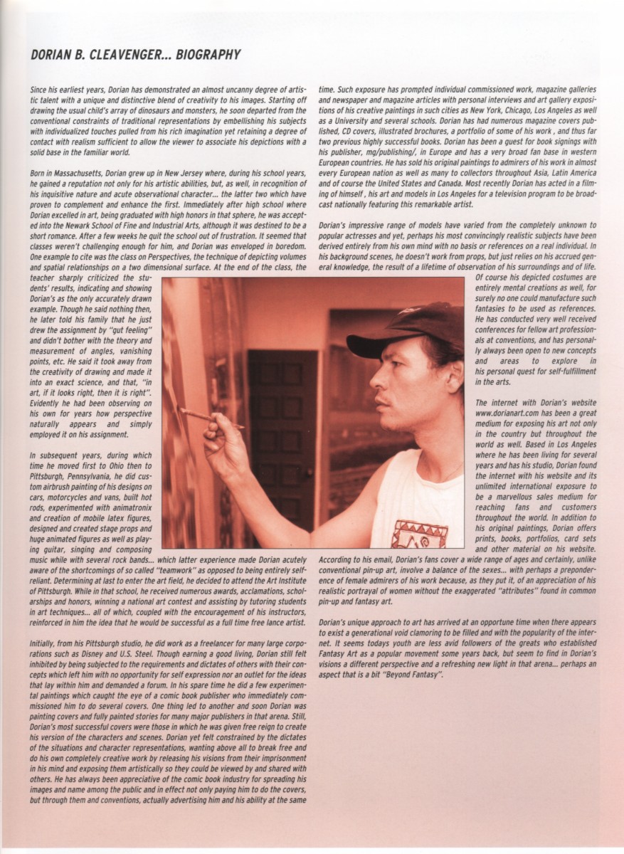Art Fantastix №15 - The latest Works &amp; Visions of Dorian Cleavenger page 5 full