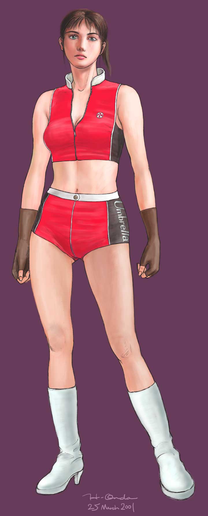 Claire Redfield page 1 full