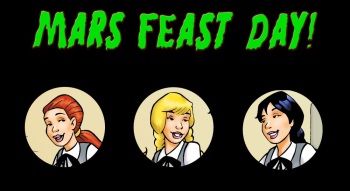 Martian Family - Mars Feast Day cover