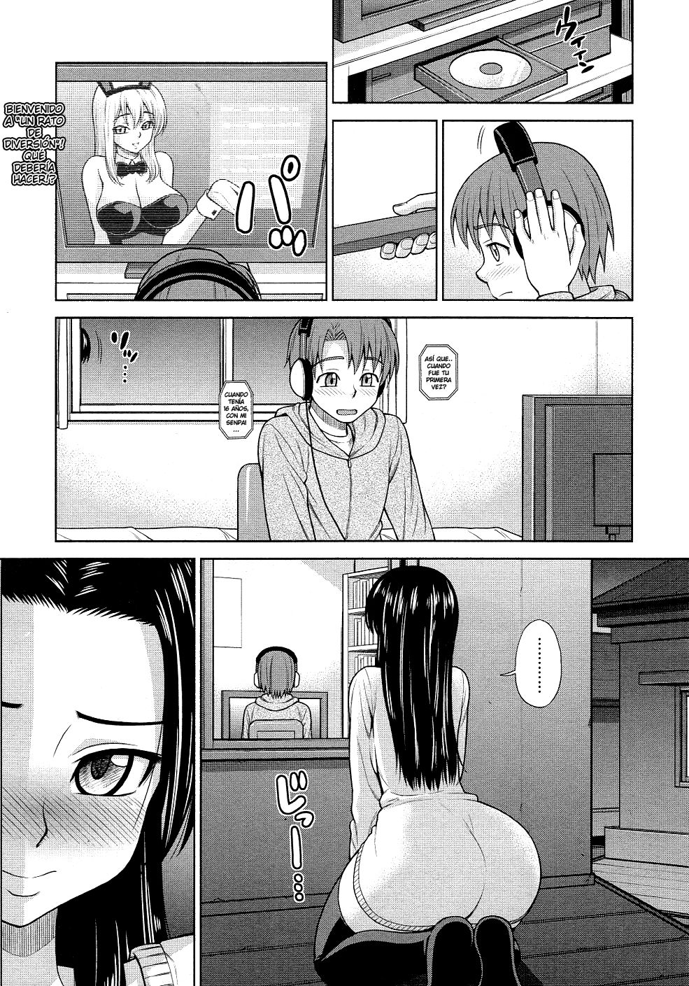 Rinjin wa Shizuka ni Warau | La Silenciosa Risa de mi Vecina page 1 full