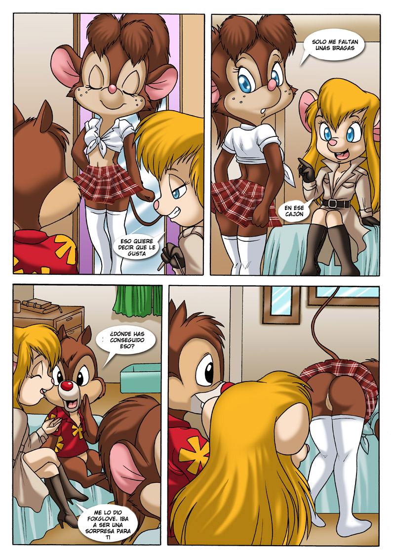 Rescue rodents 4: An amazing tail; Tanya goes down  LKNOFansub page 7 full