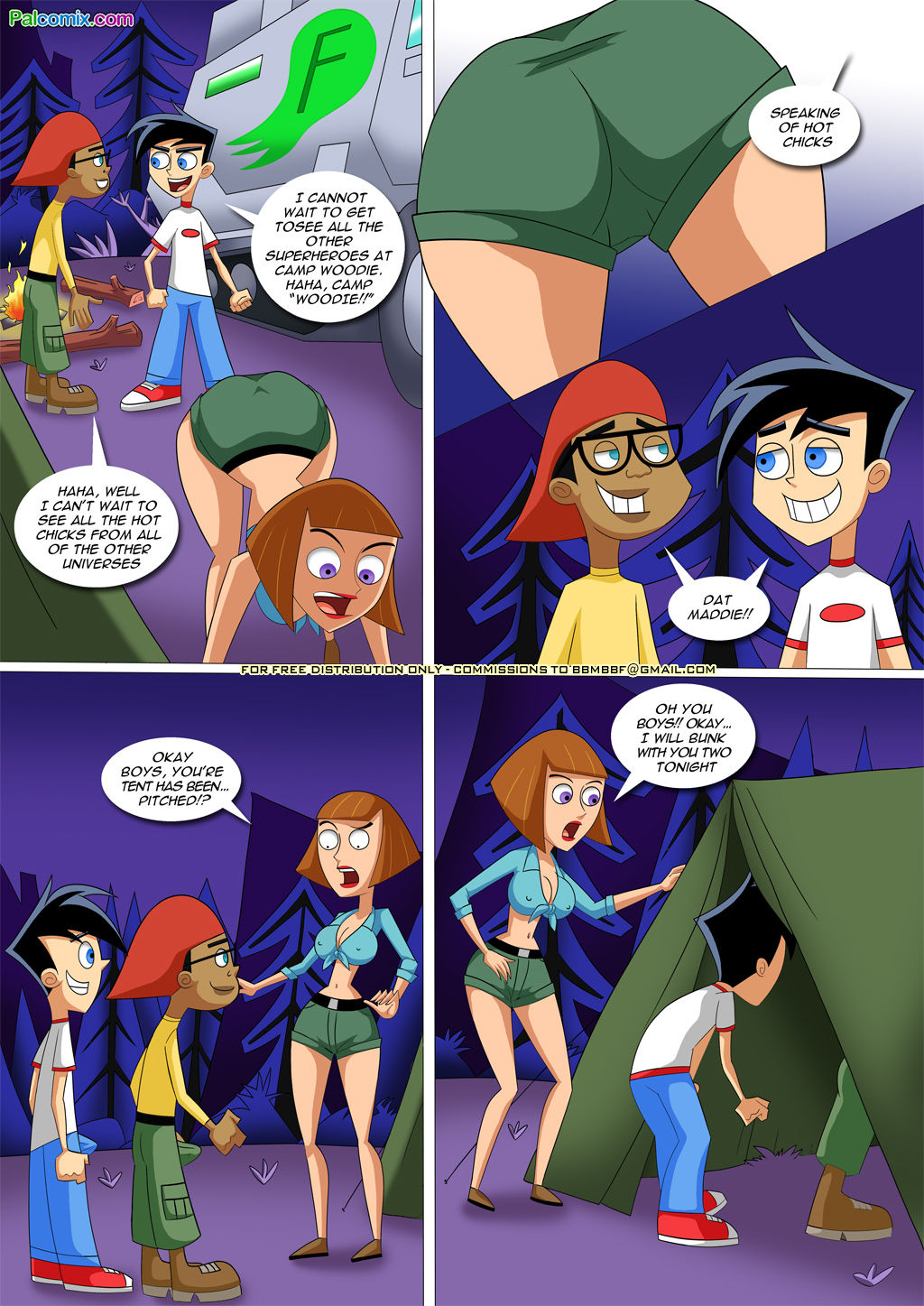 Danny Phantom: Camp Woody: The Phantom Prelude page 2 full