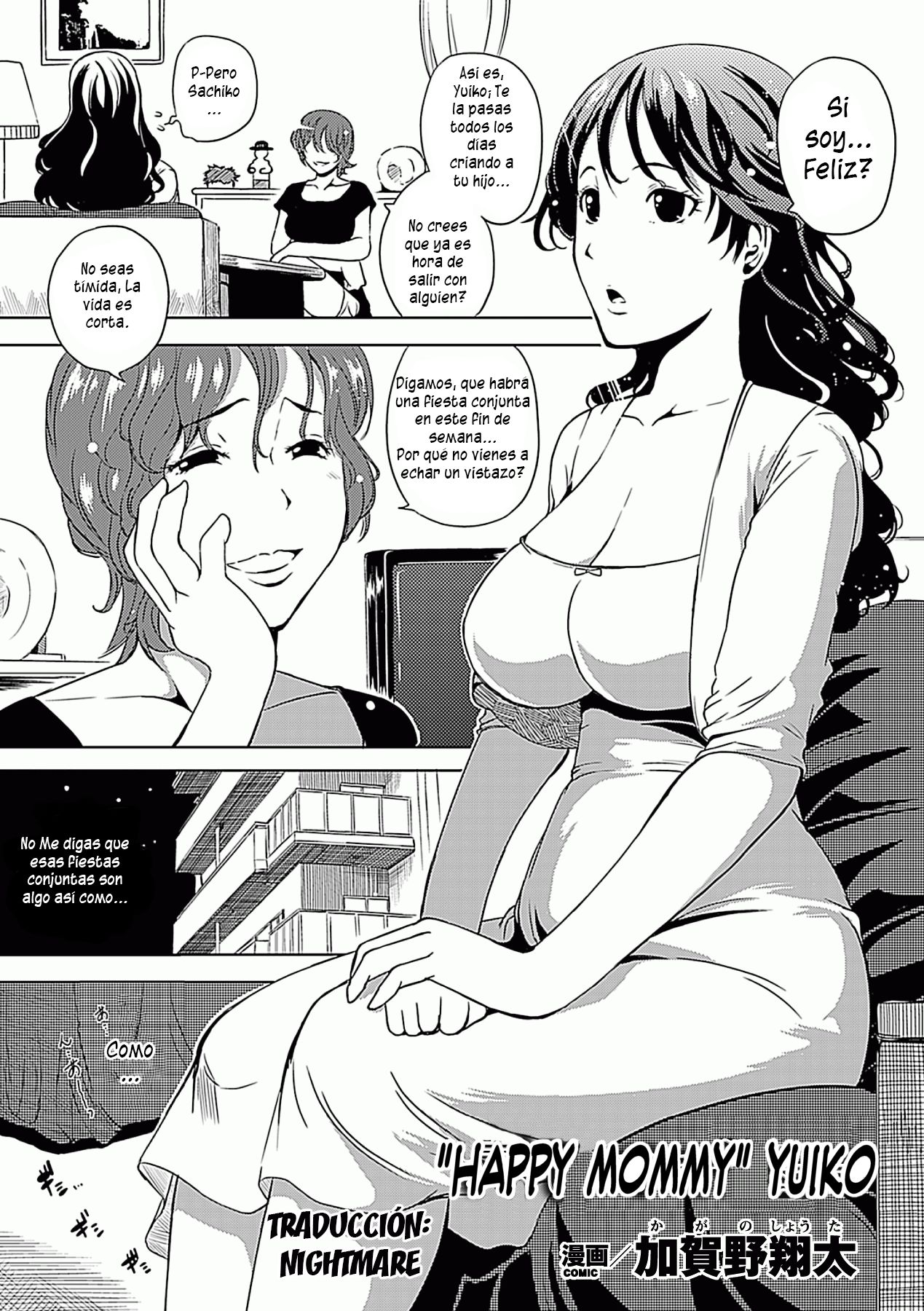 Shiawase mama Yuiko | "Happy Mommy" Yuiko page 1 full