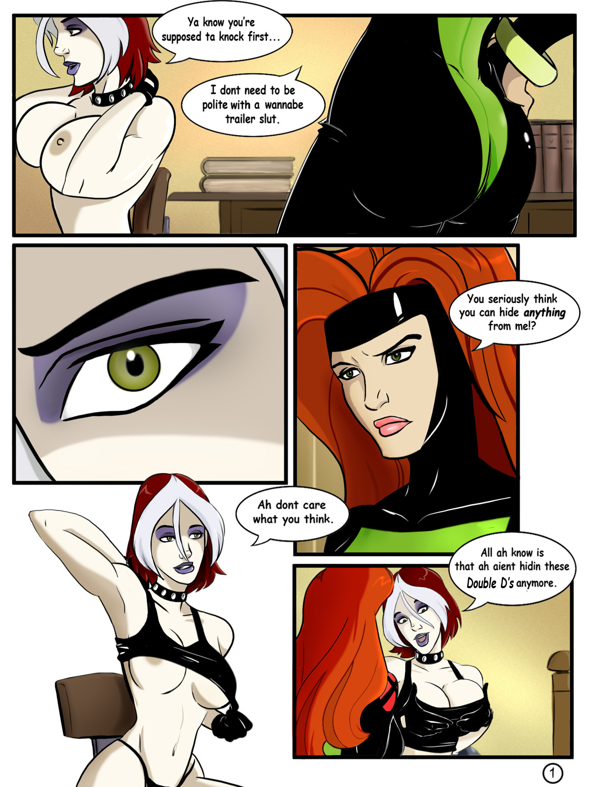 X-Men EVO FAT page 1 full