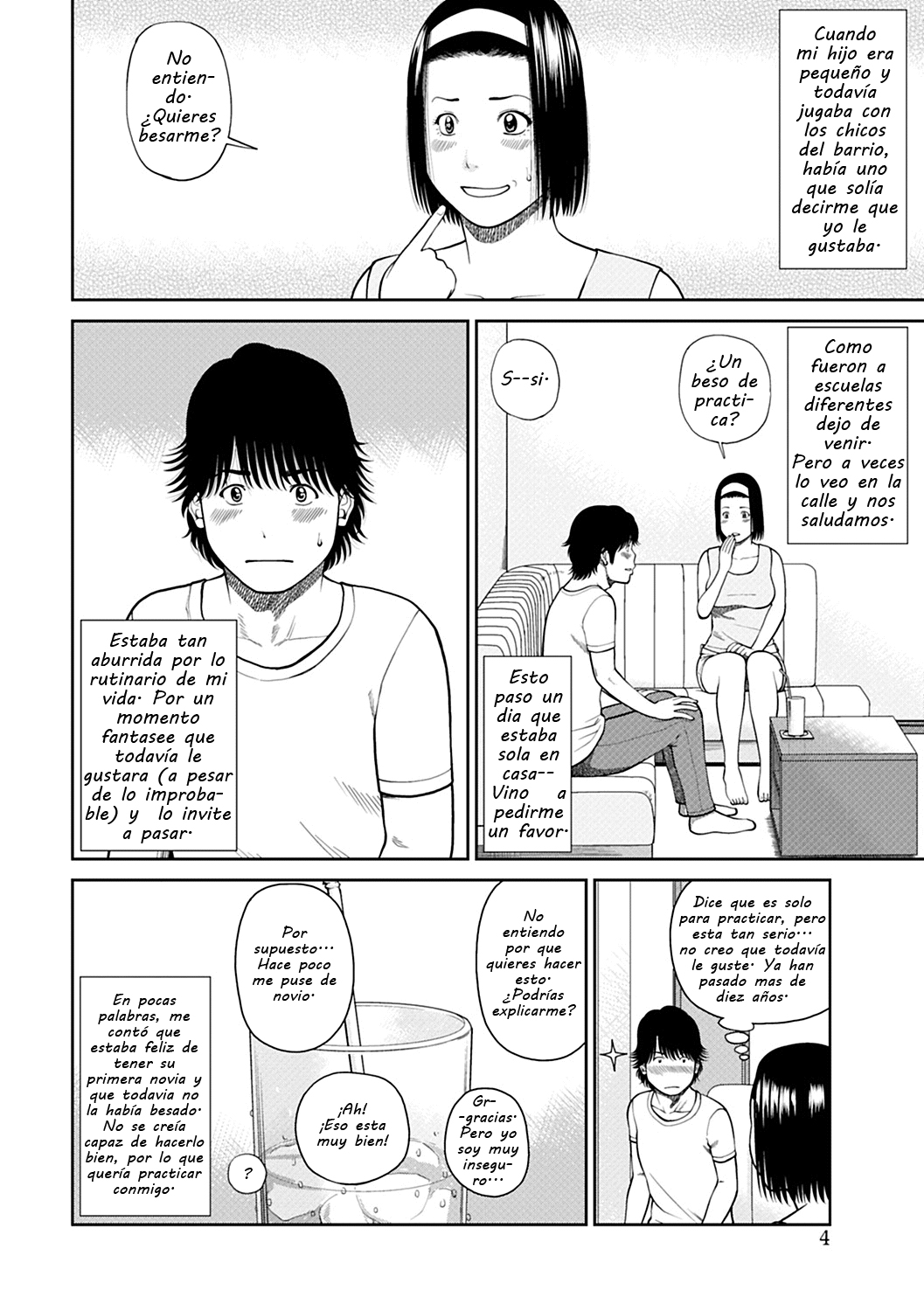 34 Sai Onedarizuma | Solitaria esposa de 34 años Ch. 1-2 page 4 full