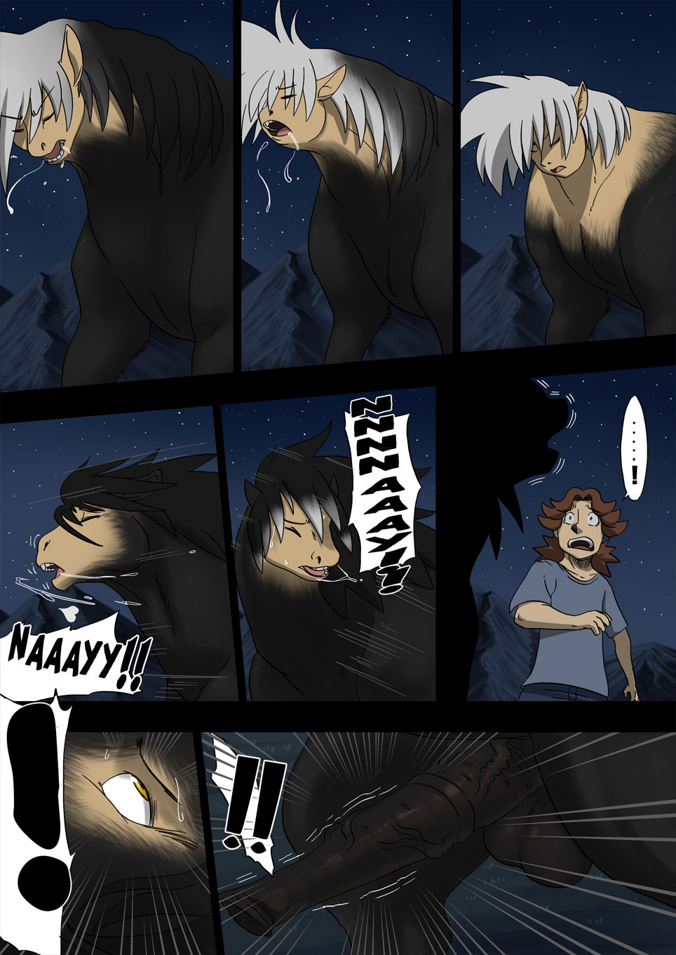 Night of the WereStallion  WIP page 7 full