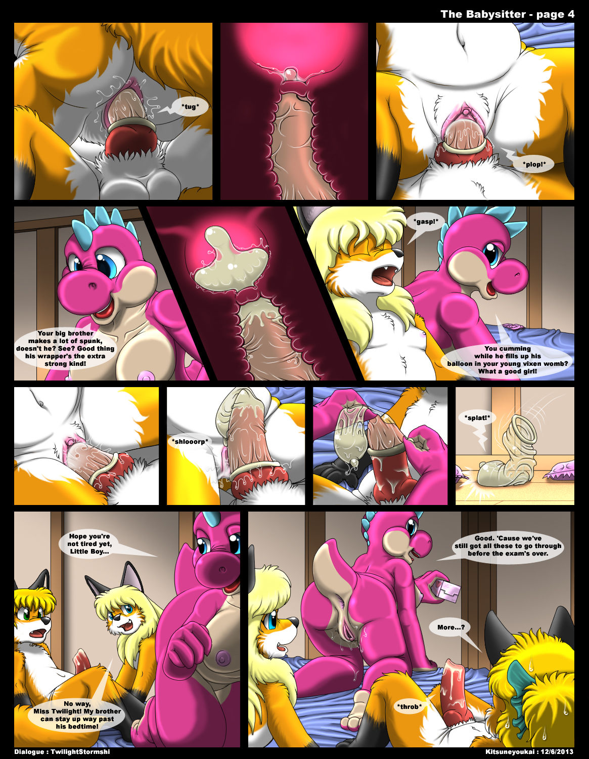 The Babysitter page 8 full