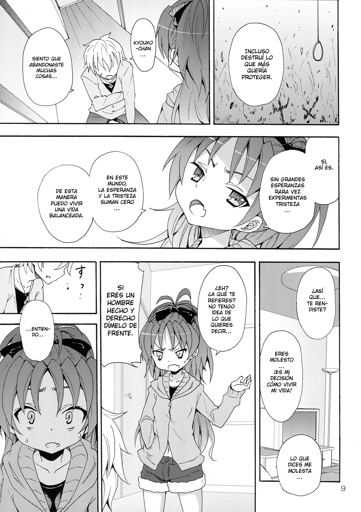 Kyouko to Itoshi no Bakayarou | Kyouko y su Amado Idiota page 8 full