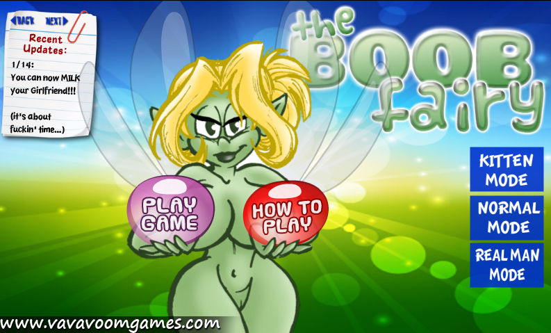 VavavOOm Games: The Boob Fairy page 1 full