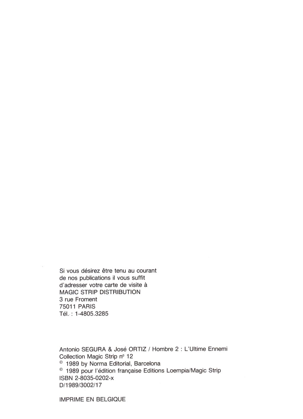 Hombre - Volume #02: The Ultimate Enemy page 4 full