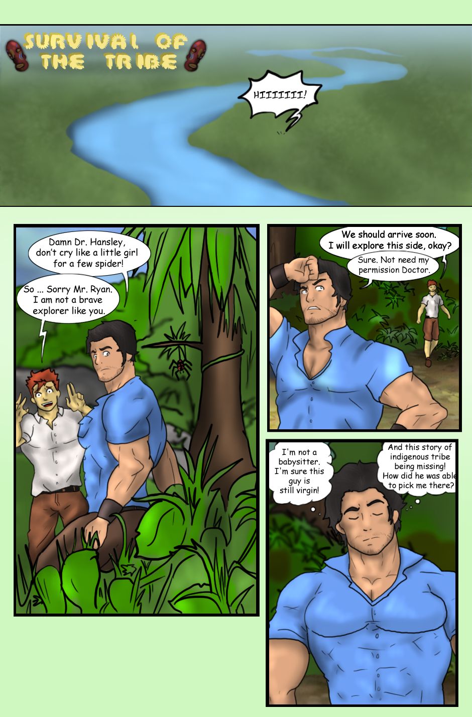 Survival of the Tribe page 1 full