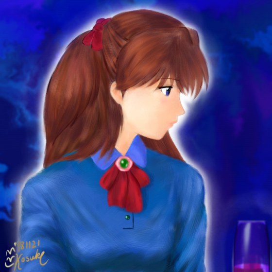 Kosuke Evangelion Art page 6 full