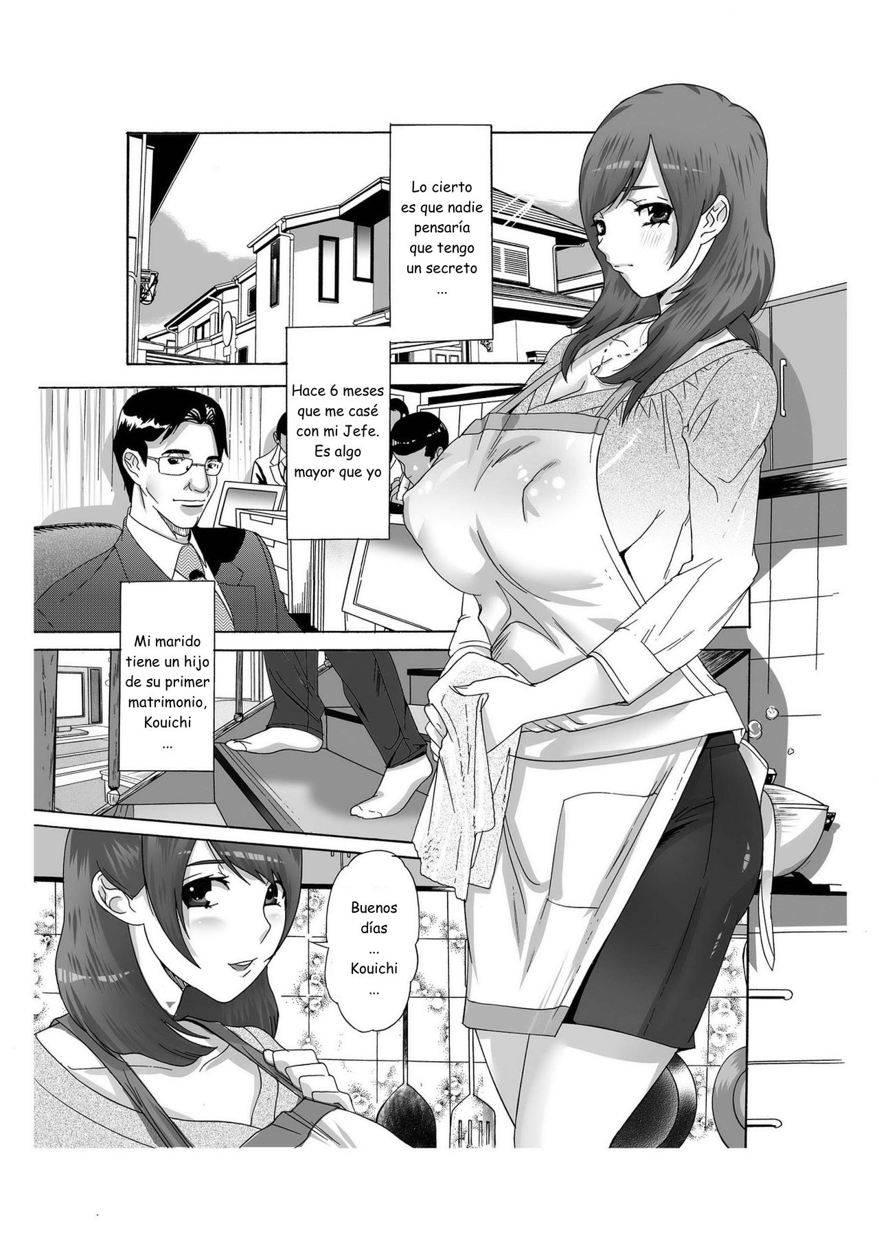 Boku no Mama to Yaritai Otoko wa Kono Yubi Tomare ~Sono 1-3~ | Mi madre 1,2 and 3 page 3 full