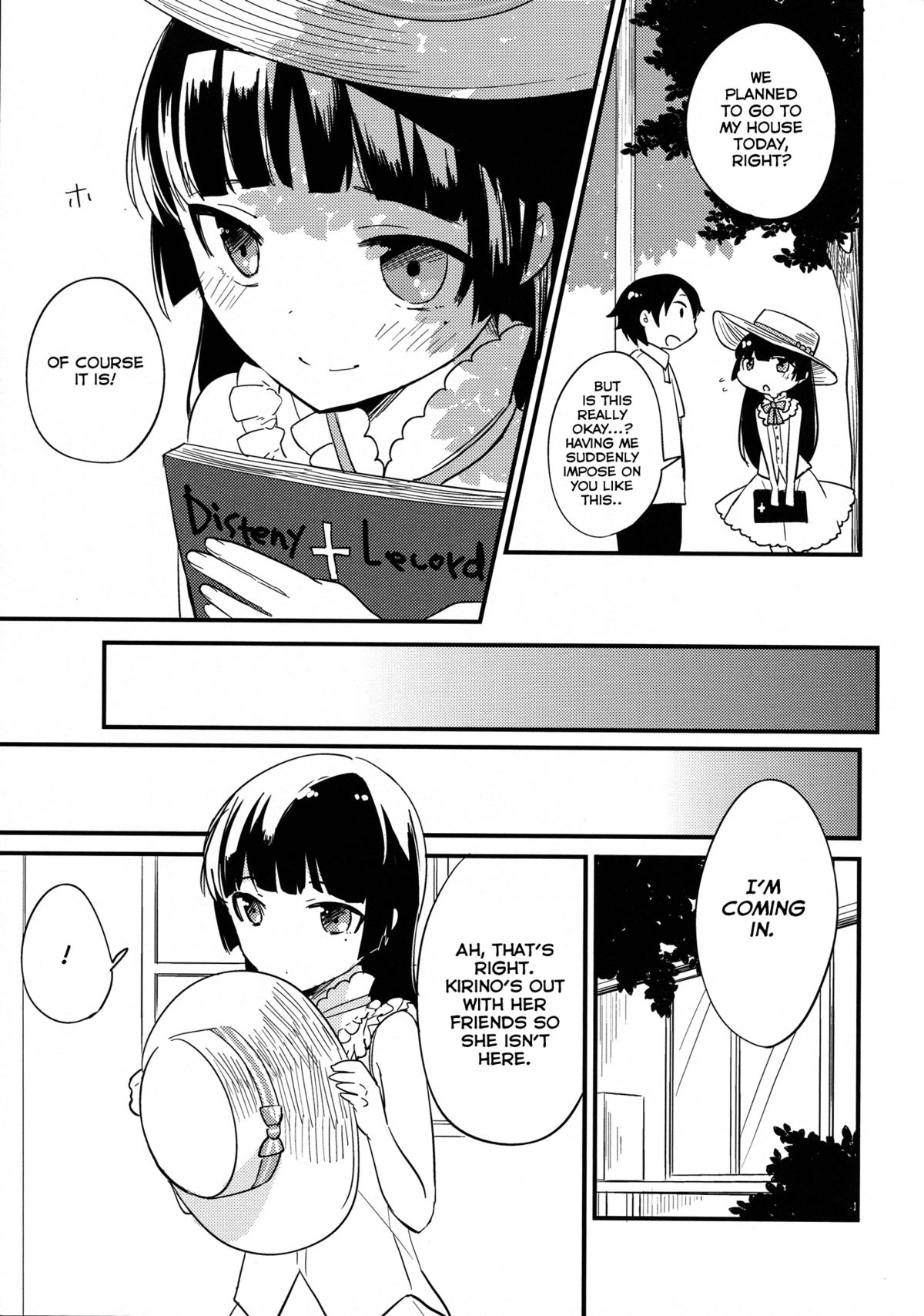 Kyou no Destiny Record page 8 full