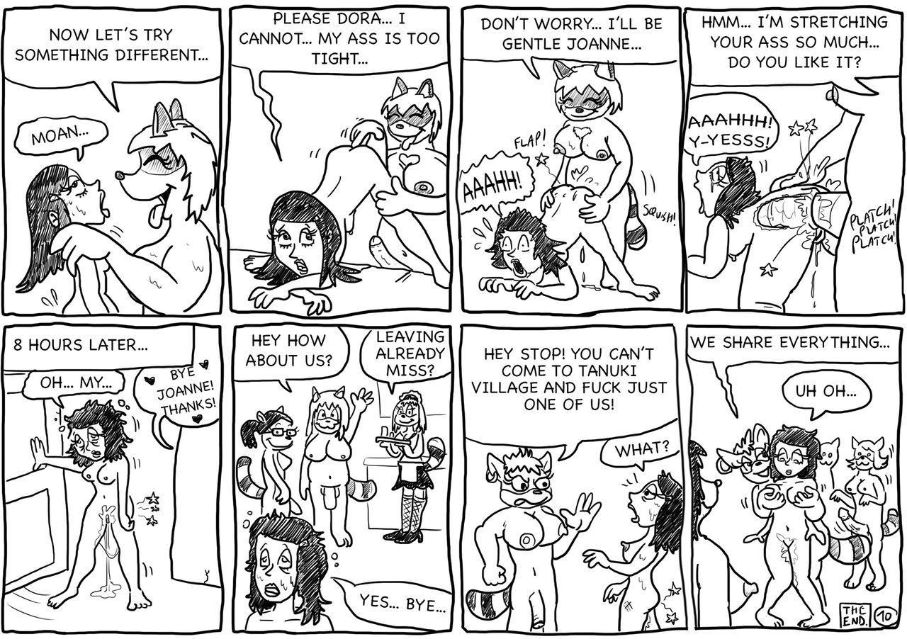 Dora's drunken fun comic page 10 full