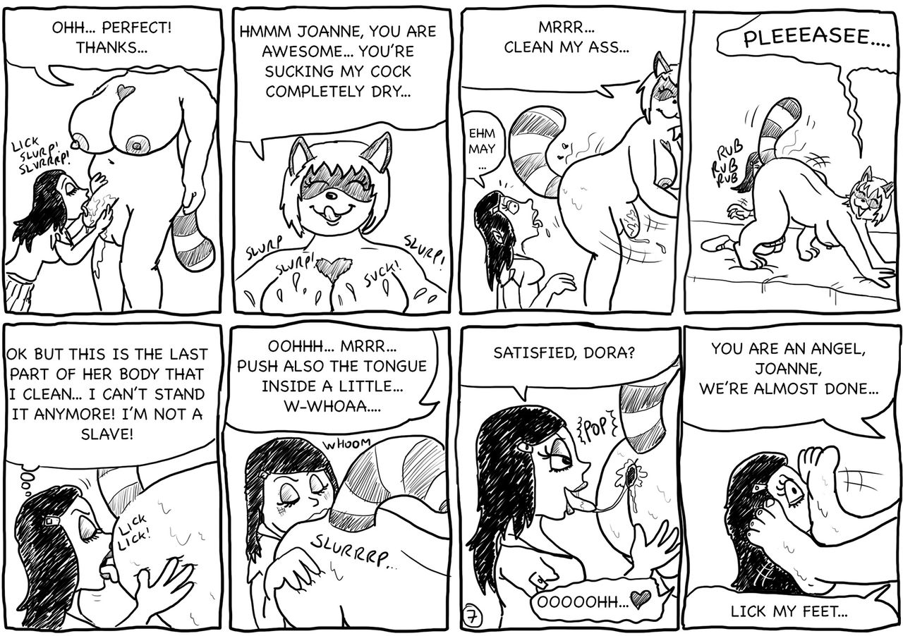 Dora's drunken fun comic page 7 full