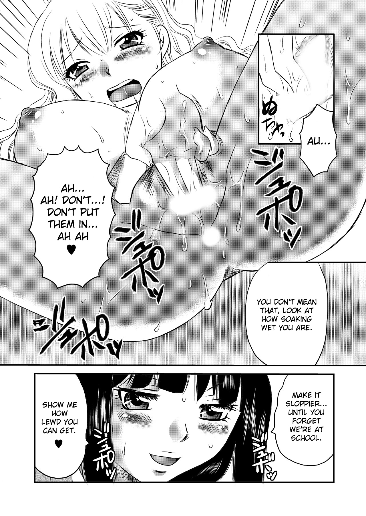 Wagamama Tachi to Tennen Neko no Yuri Ecchi | Selfish Top and Airheaded Bottom's Yuri Smut page 10 full