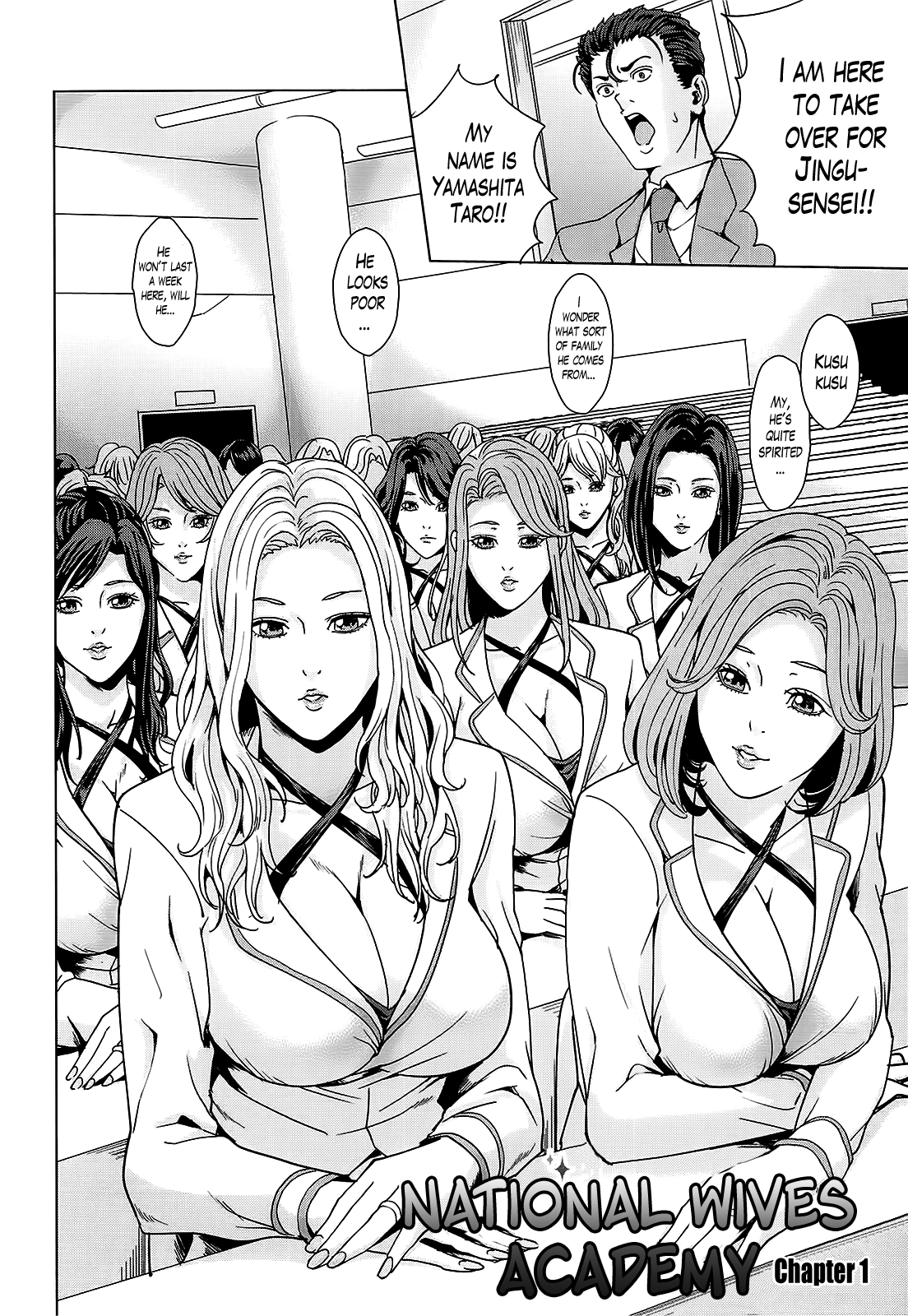 Kokuritsu Hitozuma Gakuen - National Married Academy Ch. 1-4 page 10 full