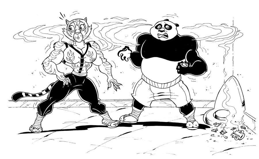 Kung Fu Panda Muscle Growth page 4 full