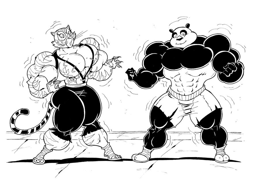Kung Fu Panda Muscle Growth page 5 full