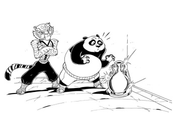 Kung Fu Panda Muscle Growth cover