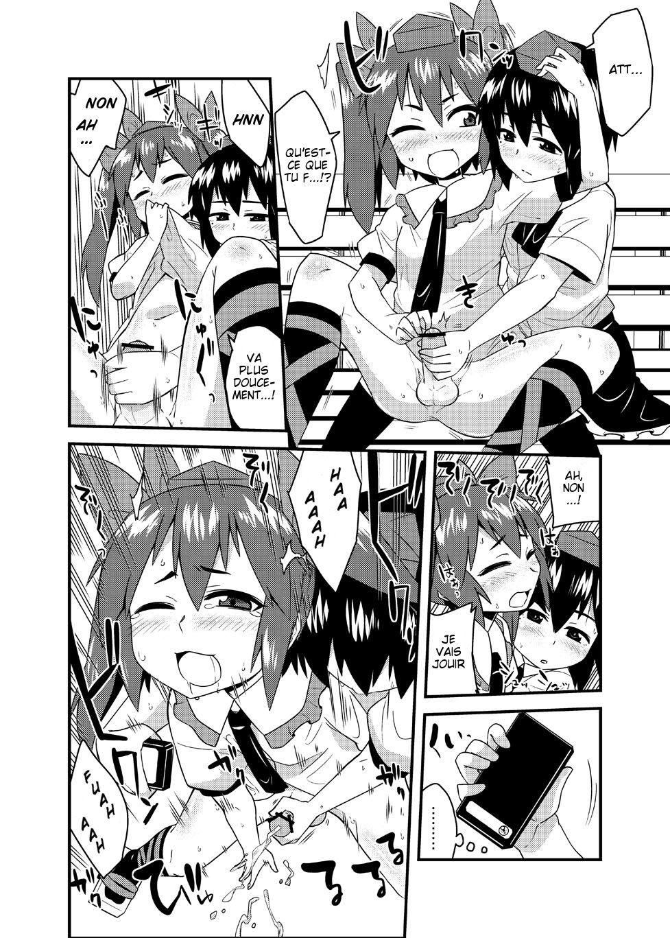 Cosplay Josou Yagai Roshutsu Jigadori Hatate-kun &amp; Aya-kun | Hatate-kun et Aya-kun prennent des photos d'eux travestis en extérieur page 10 full