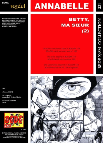 Betty ma sœur cover
