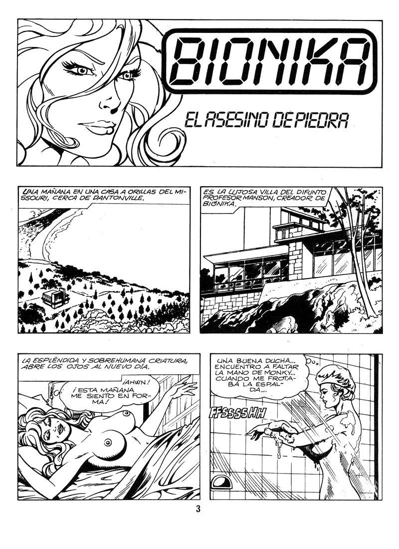 Bionika #8 - Stone's Murderer | Bionika #8 - El Asesino De Piedra page 3 full