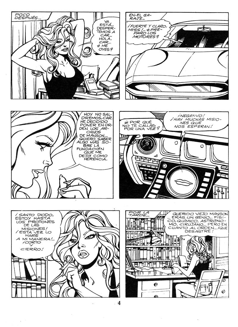 Bionika #8 - Stone's Murderer | Bionika #8 - El Asesino De Piedra page 4 full