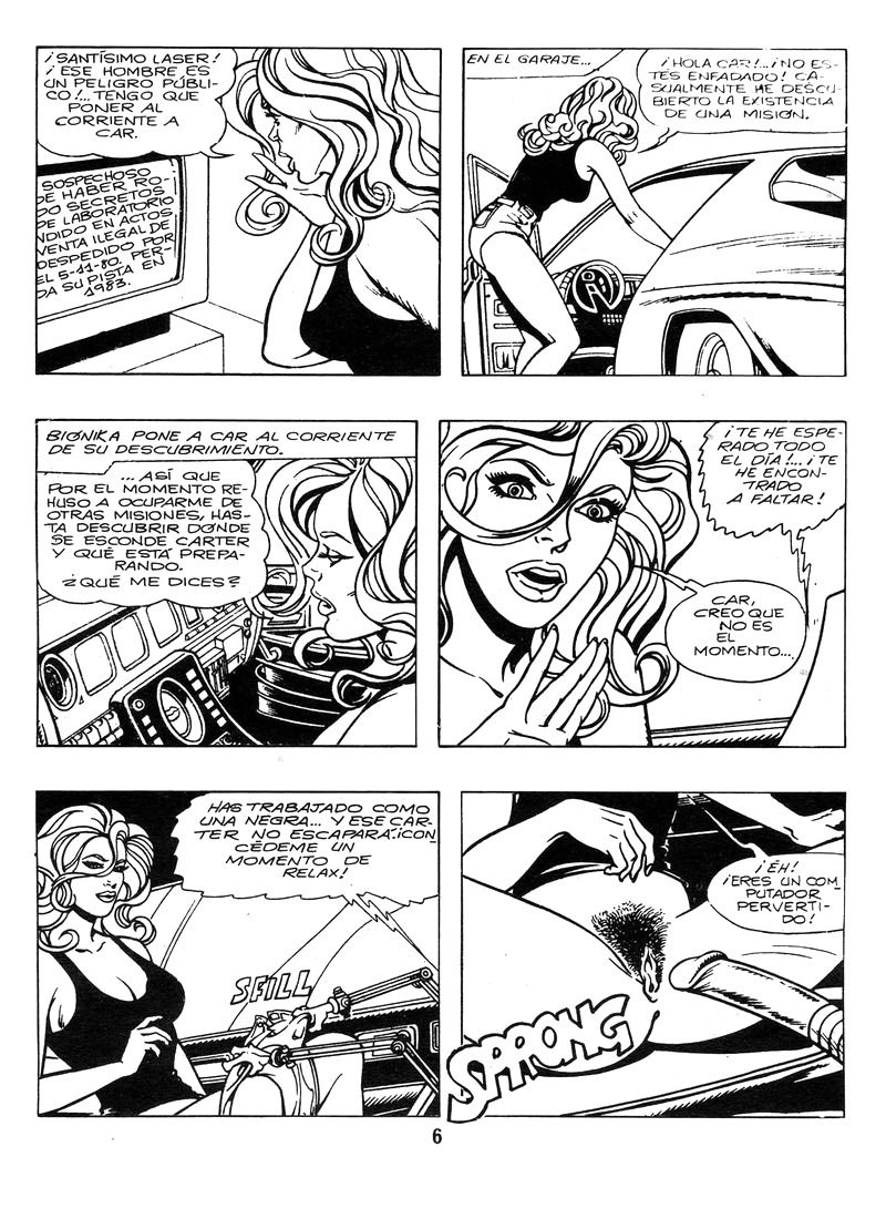Bionika #8 - Stone's Murderer | Bionika #8 - El Asesino De Piedra page 6 full
