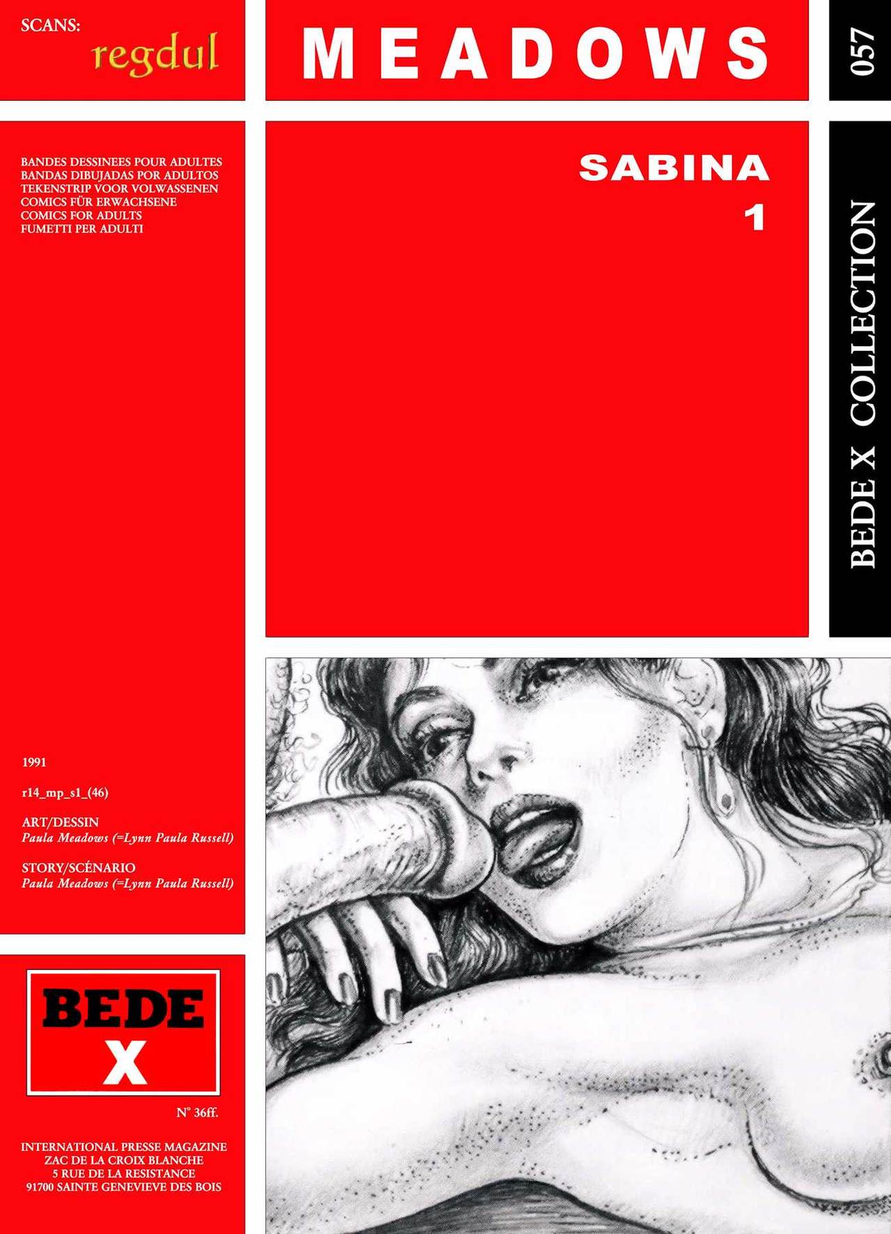 Sabina #1 page 1 full