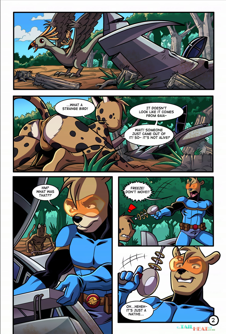Space Man -vs- Savage Boy page 3 full